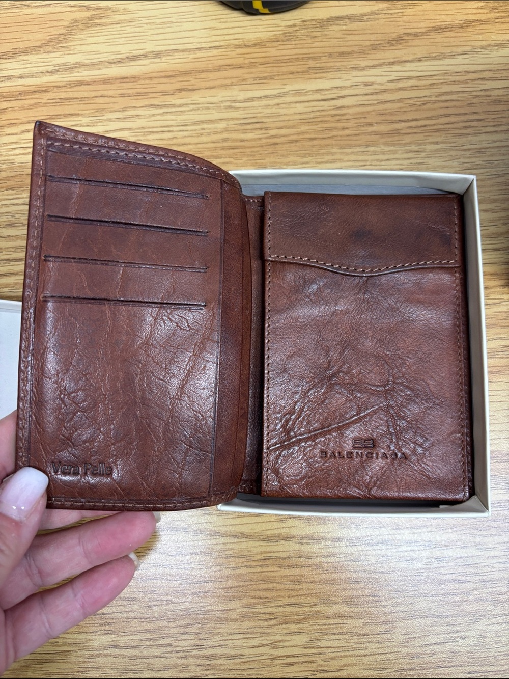 NIB RARE BALENCIAGA Vintage Men's Wallet